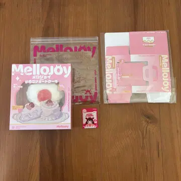 새상품 미개봉 Mellojoy 메로조이 쇼트 케이크 슬라이스 한정판 상자