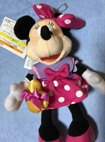 디즈니 리조트 투온타운 미니 인형 배지 키체인