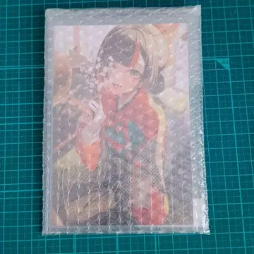 브이스포! 초야 하나비 생일 기념 2025 금박 사인 포함 엽서