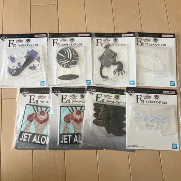 에반게리온 제일복권 F상 E상 아크릴 스탠드 러버 코스터 묶음 판매