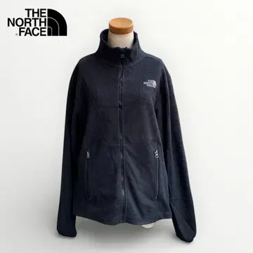 노스페이스 플리스 자켓 블랙 경량 얇은 소재 등산 풀 집업