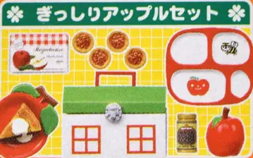 메가하우스 팝픈툴 두근두근 키친 9.꽉 찬 애플 세트