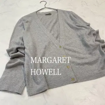 MARGARET HOWELL 마가렛호웰 캐시미어 혼방 가디건 M