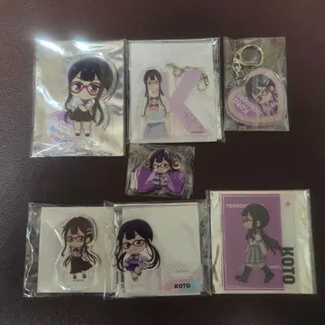 츠키노키 코토 굿즈세트 지는 히로인이 너무 많아 마케인