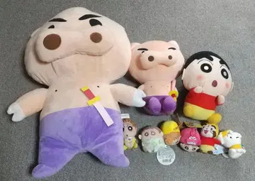 짱구는 못말려(크레용 신짱) 봉제 인형 마스코트 9체 세트