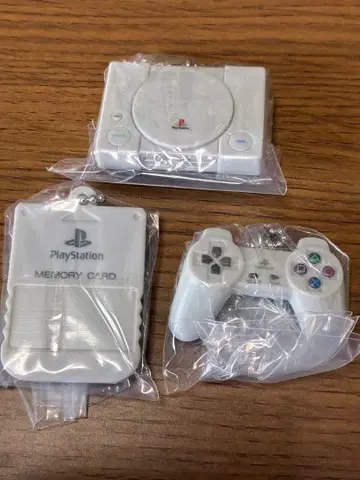 플레이스테이션 미니어처 참 포함 비스킷 3개 세트