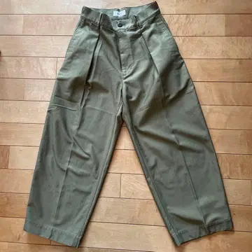 LOEFF 로에프 C/NY 몰스킨 크롭 팬츠