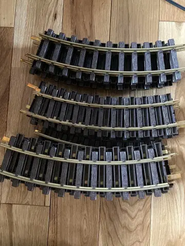 LGB 레만 G게이지 곡선 레일 25개 세트