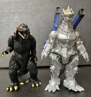 KIDELAY 고질라 메카고질라 기룡 PVC제 2체 세트