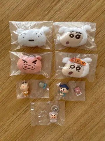 짱구는 못말려(크레용 신짱) 가챠가챠 묶음 판매 7점