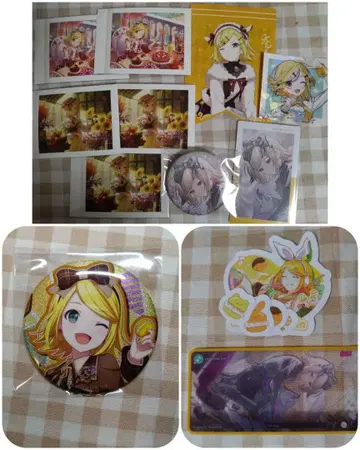 카가미네 린 파샤코레 에피카 캔 배지 등 기타 묶음 판매