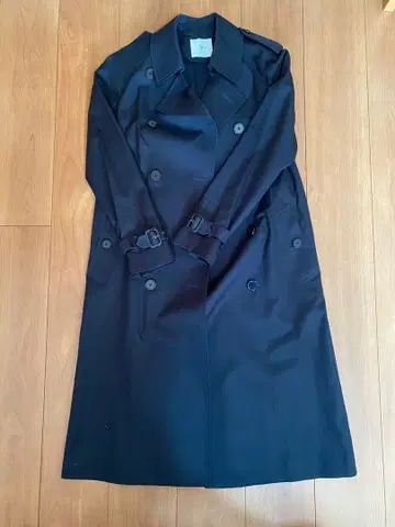 UMA estnation 네이비 트렌치코트