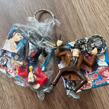 루팡 3세 제니가타 키링 피규어 마스코트 택 포함 미사용 새상품