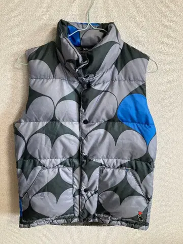 보헤미안즈 다운 베스트 하트 무늬