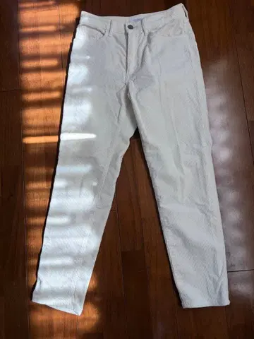 BEAUTY&YOUTH 화이트 코듀로이 스키니 팬츠 M