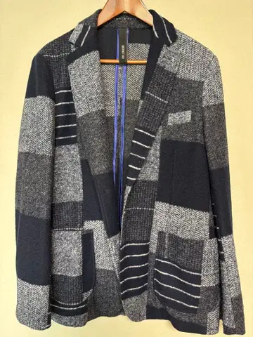 DISTRETTO 패치워크 테일러드 자켓 이탈리아제