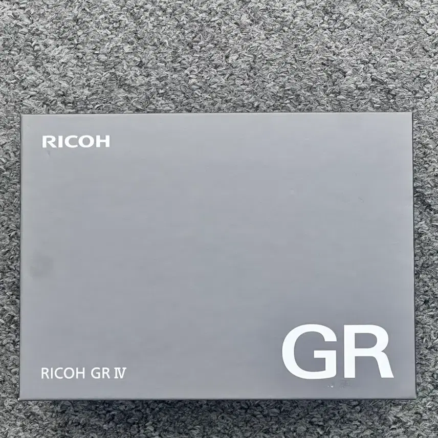 리코 GR IV(4) 카메라