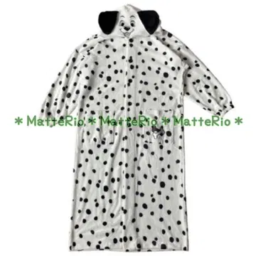 새상품 [101마리 강아지] 가운 코스프레 입는 담요 인형옷