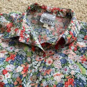 영국제 LIBERTY 플라워 프린트 긴팔 셔츠 14 리버티 꽃무늬