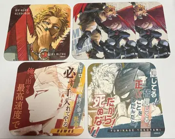 나의 히어로 아카데미아 아트 코스터 원화전 호크스