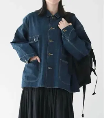 치말라 데님 워크 자켓