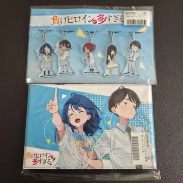 패배 히로인이 너무 많은 캔뱃지 북 + 키링 마케인