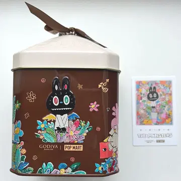 러브부 GODIVA 콜라보 빈 캔