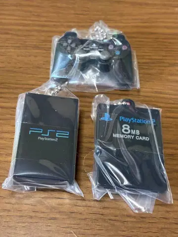 플레이스테이션 미니어처 참 포함 비스킷 3세트