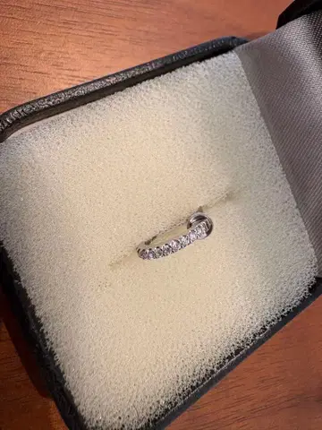 [ 한쪽 귀만 ] 플라티나 다이아몬드 귀찌