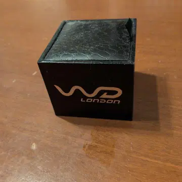 WPD LONDON 실버 블랙 커프 링크스