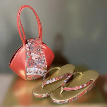 조리 와 백 세트 오렌지 후리소데