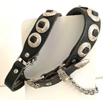 [ 레어 빈티지 ] 천연 가죽 부츠 스트랩 좌우 페어 호주산