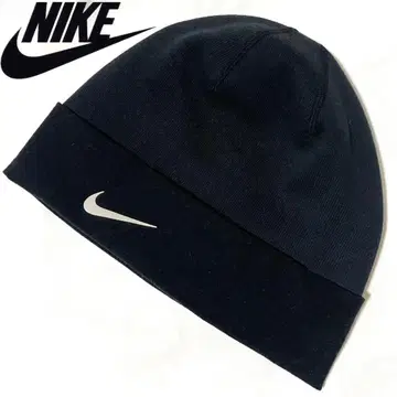 나이키 니트 모자 멀티 보더 비니 블랙 솔로 스우시