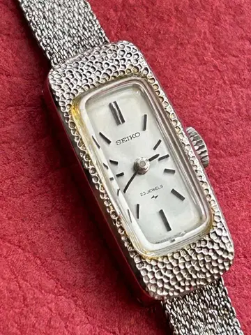 SEIKO 23 JEWELS 수동 와인딩 시계 가동품 1970년대 빈티지