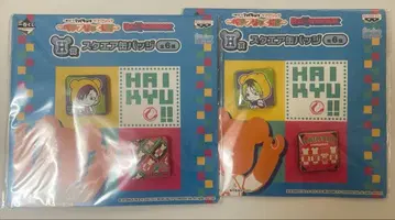 제일복권 하이큐 베어브릭 복권 H상 캔뱃지 쿠로오 테츠로 코즈메 켄마