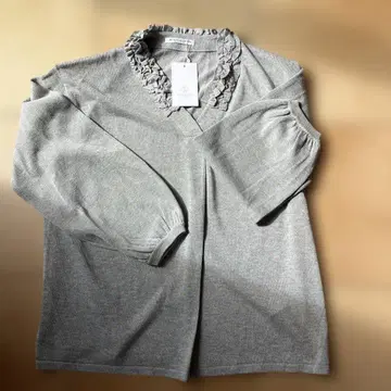 BEAUTY&YOUTH 그레이 긴팔 니트