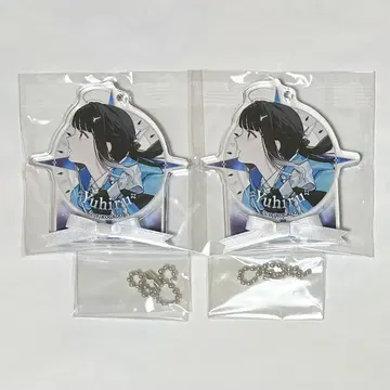 OVER REQUIEMZ 유히루 오바렉 리본 타이 스텔라워스 아크릴 키링