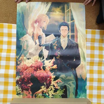 극장판 바이올렛 에버가든 타카세 아키코 B2 포스터 특전