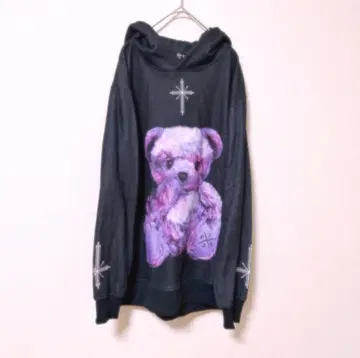 TRAVAS TOKYO 곰 후드티