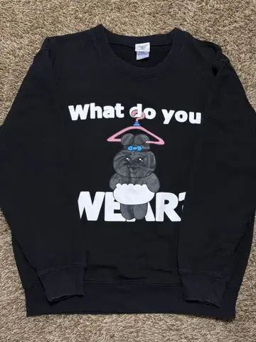 ZOZOTOWN 콜라보 블랙 빤쮸토끼 트레이닝복