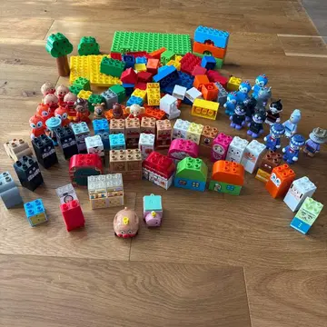 호빵맨 레고 블록과 피규어 세트