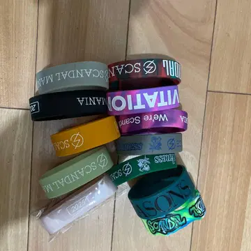 SCANDAL 러버 밴드 12개 세트