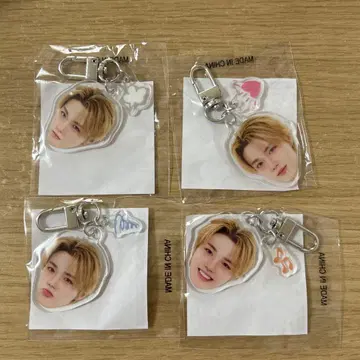 treasure 도영 희로애락 얼굴 아크릴 키링 컴플리트