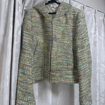 MASU 트위드 후드티 46 사이즈