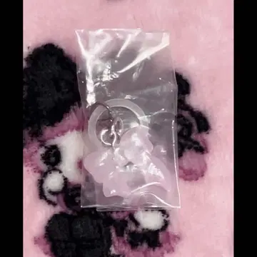 레어 발레 모티브 마크 액세서리 리본 핑크 가챠