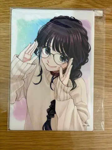 향기로운 꽃은 늠름하게 피다 와구리 카오루코 캐릭터 클리어 케이스