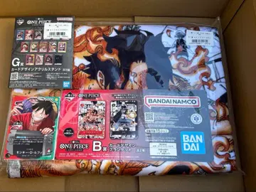 3종 세트 제일복권 원피스 에이스 담요 아크릴 프로모 카드