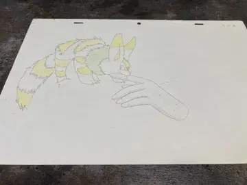 바람계곡의 나우시카 스튜디오 지브리 studioGhibli 원화 테토