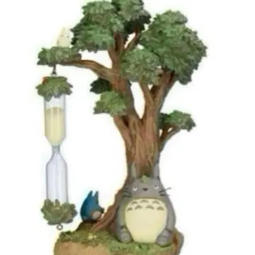 이웃집 토토로 디오라마 모래시계 지브리 쿠스노키와 토토로 일행