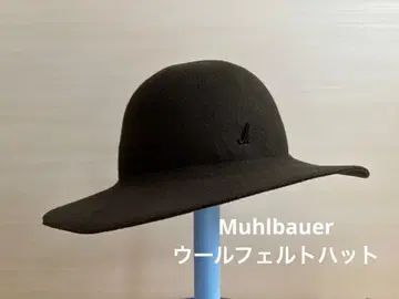 Muhlbauer 울 펠트 햇 다크 그린
